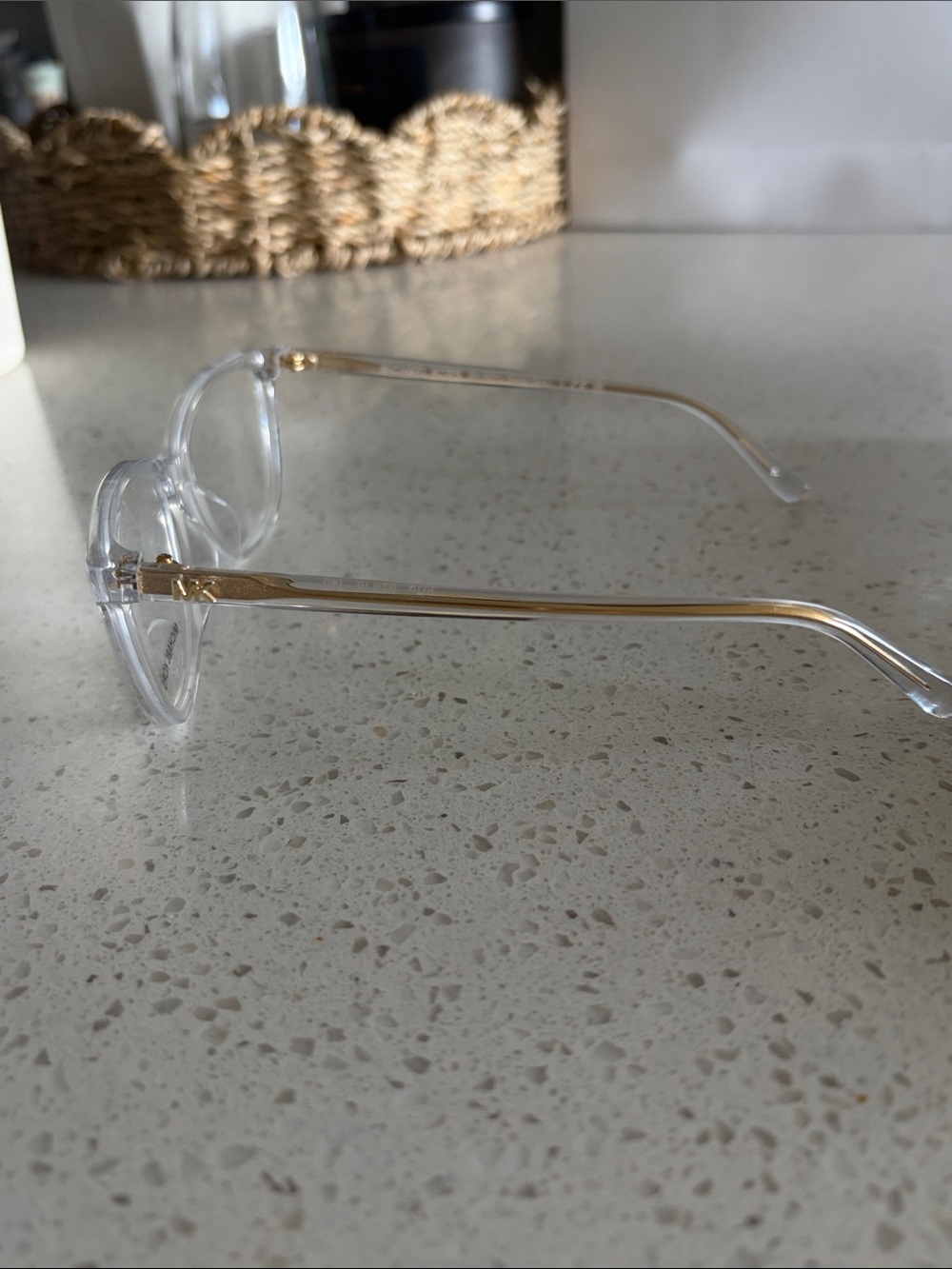 Michael Kors Transparent Clear Frame Eyeglasses - Picture 3 of 8